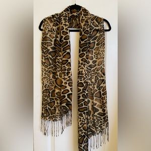Animal Print Scarf